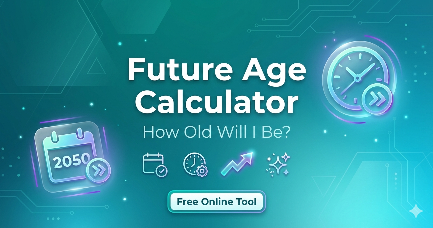 Future Age Calculator - Calculate How Old You'll Be